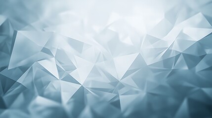 Aufkleber - Abstract geometric pattern with cool tones and sharp facets.