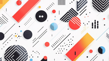 Fototapete - Abstract design showcase intricate by contrasting monochrome textured, white pattern forming modern  geometric pattern, Floral seamless pattern with circles for wallpaper and web banner.