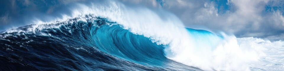 Aufkleber - Dynamic Ocean Wave Imagery Vibrant Sea Spray and Water Textures for Coastal Design and Environmental Awareness Campaigns - Harnessing Marine Energy Power in Modern Marketing