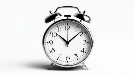 Classic Alarm Clock: A timeless alarm clock, with a retro design and clear clock face, sits prominently.