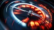 © Ferman Bagus Istuhri - High-Speed Motion Blurred  Speedometer Close Up: A Dynamic Display of Velocity and Power