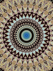 ornamental round pattern