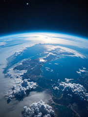 earth from space