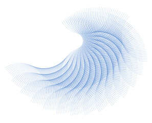 Poster - abstract spiral shape