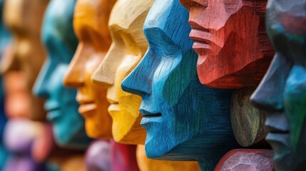 Fototapete - Emotional intelligence builds stronger client relationships.