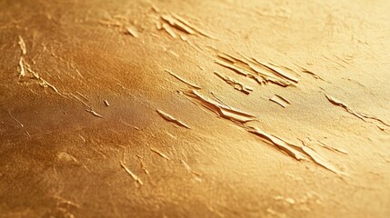 Poster - Elegant Gold Texture with Subtle Scratches and Distinctive Shiny Surface Glimmers