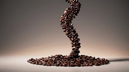 Poster - Mesmerizing Coffee Spiral