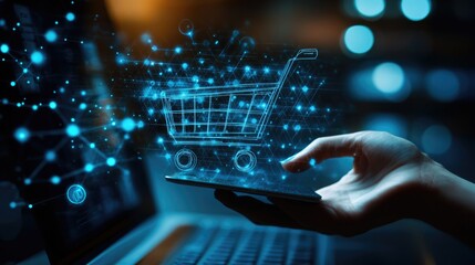 Poster - E-commerce Revolution: Digital Shopping Experience