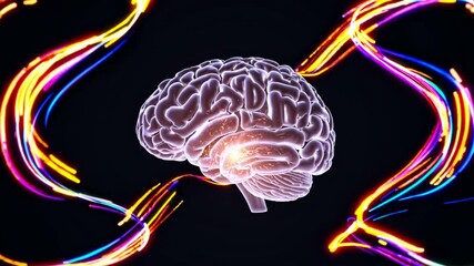 Aufkleber - Holographic Brain Fusion
