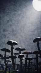 Poster - Mystical Mushroom Forest