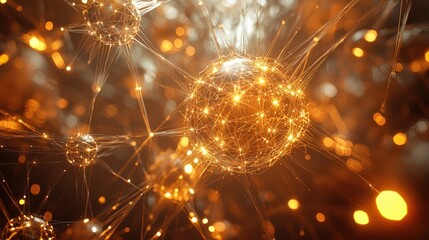 Poster - A bunch of colorful lights displayed together creating a bright and cheerful atmosphere