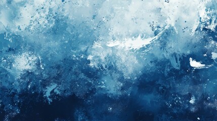 Aufkleber - Blue abstract background with white accents. Modern design for presentations perfect for companies.