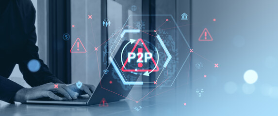 Poster - Cybersecurity risks in P2P payments.