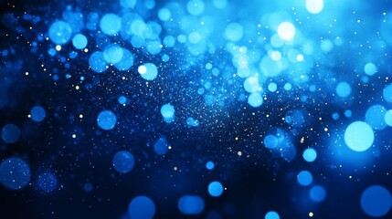 Aufkleber - Modern blue blurred background, great for abstract designs. Perfect for adding a modern touch to any visual.