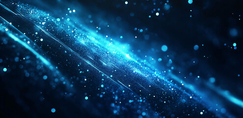 abstract blue background with rays