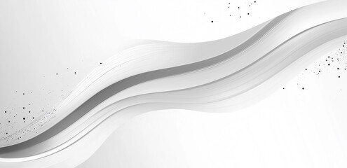 Fototapete - Awesome Bright White Gray Wallpaper Abstract