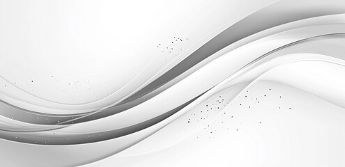 Fototapete - Awesome Bright White Gray Wallpaper Abstract