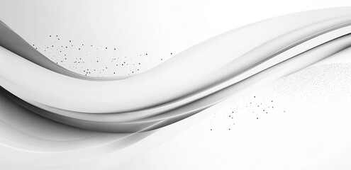 Fototapete - Awesome Bright White Gray Wallpaper Abstract