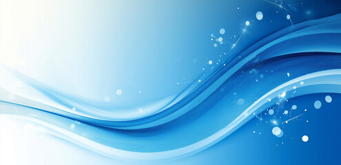 Fototapete - Abstract blue background
