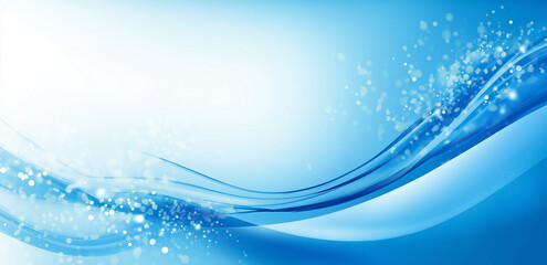 Fototapete - Abstract blue background