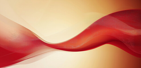 Fototapete - abstract red wave background,Awesome Background Abstract Red Wave Design