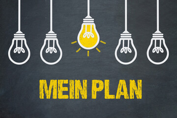 Wall Mural - Mein Plan	
