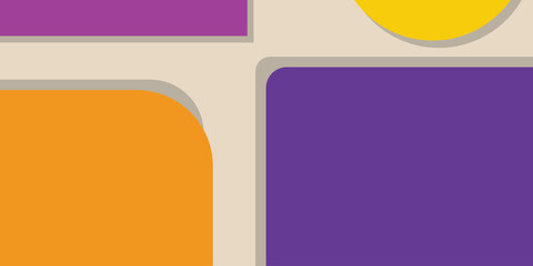 Fototapete - Abstract pattern background, banner, business card, with vintage colors