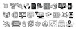 © MSTRUKAYA - Web Devolopment, APIs, Coding, UI UX design, App devolopment, Technology icon set collection vector  design.