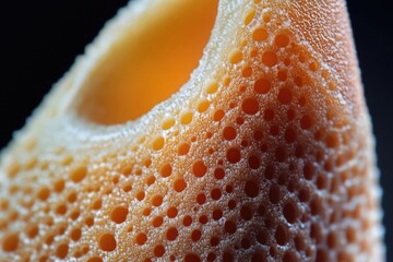 Poster - A close-up shot of a fresh fruit slice, perfect for editorial or advertising use