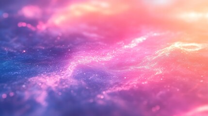 Wall Mural - an abstract image showcasing interstellar clouds of space and colors