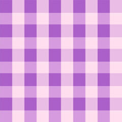 Wall Mural - gingham seamless pattern.checkered tartan plaid repeat pattern in purple.geometric vector illustrati