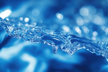 Poster - A detailed look at the surface of a wave
