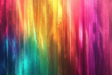 Poster - Vibrant colors blend seamlessly in a dazzling display of light and texture across an abstract canvas. Generative AI