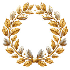 Wall Mural - laurel wreath