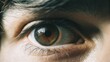 © Alper - Close-Up of a Human Eye with Intricate Details
