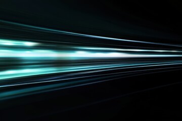 Poster - Dynamic light streaks create a mesmerizing spectacle in a darkened environment during a late-night event. Generative AI