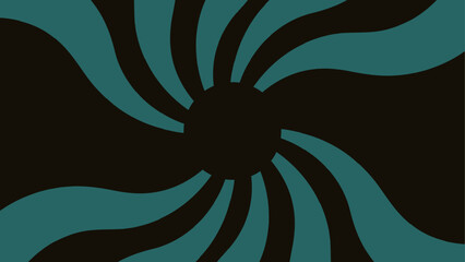 Poster - Abstract retro starburst rays with Funky ray elements, circle motifs. Spiral radial striped backdrop design. Psychedelic spiral with radial Swirl twisted retro background. sun with wavy rays Poster su