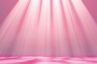 © AI04 - An abstract background with blurred pink light and warm pink rays shining through