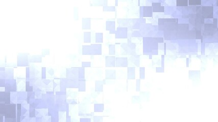 Poster - Modern white and blue, bright abstract geometric background animation, presentation backdrop template