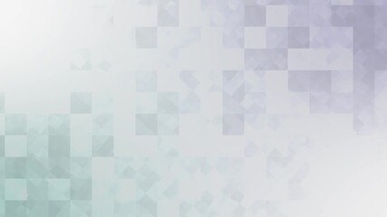 Poster - Slow abstract geometric animation background, grey smooth mosaic motion graphics