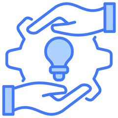 Poster - Initiative Blue Icon