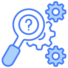 Poster - Analysis Find Blue Icon