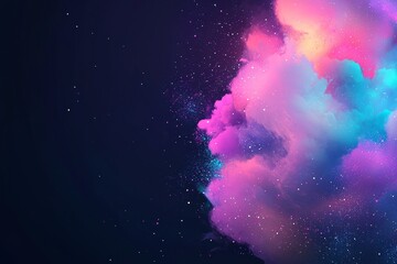 Wall Mural - 3D rendered