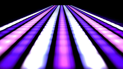 Aufkleber - Dynamic light patterns digital studio abstract photography dark environment perspective view modern design concepts
