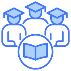 Poster - Student Blue Icon
