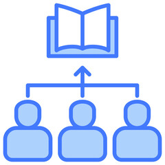 Poster - Pathways Blue Icon
