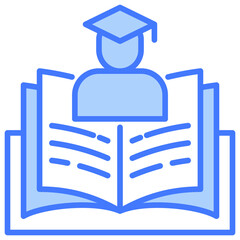 Poster - Learning Blue Icon