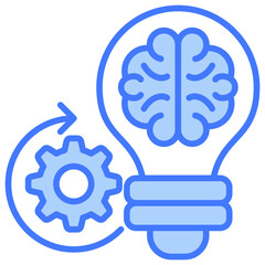 Poster - Creative Blue Icon