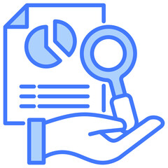 Poster - Case Study Blue Icon