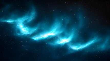 Wall Mural - Celestial Dance: Captivating view of nebula of gas and dust within a galaxy, painted across the cosmic expanse, evoking a sense of wonder and the sublime